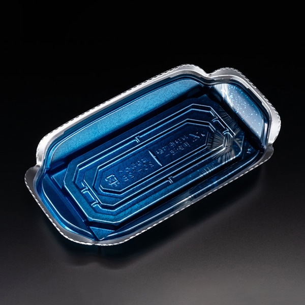 リスパック 刺身容器 バイオ 華ノ枠 本体 20-12B ゆう箔銀 FHNW306 50枚/袋（ご注文単位20袋）【直送品】