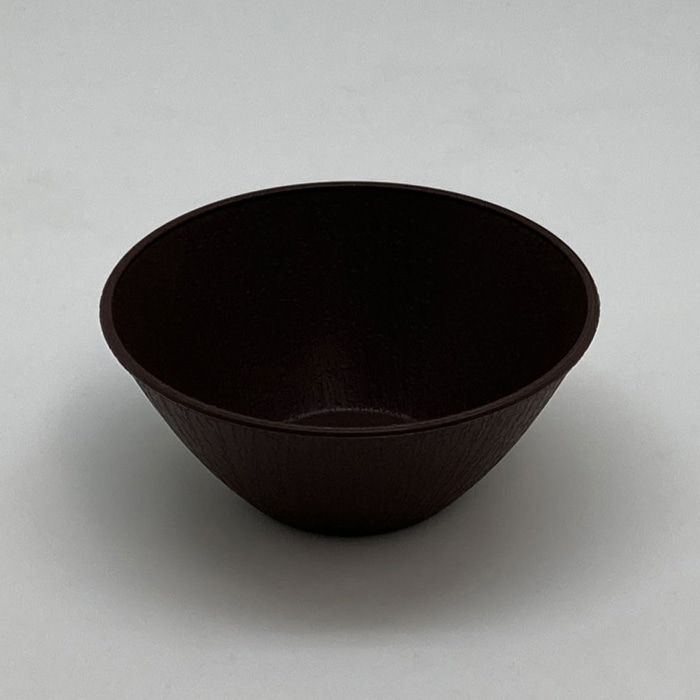 リスパック 軽食容器 バイオ フィネオウッド 本体 100-190 モカブラウン H09T103 25枚/袋（ご注文単位20袋）【直送品】