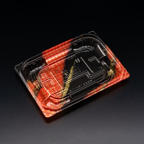 リスパック 惣菜容器 バイオ 優越 本体 16-11B ゆかし金 PBDR298 50枚/袋(ご注文単位24袋)【直送品】