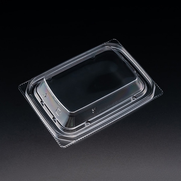 リスパック 惣菜容器 バイオ 優越 内外嵌合蓋 16-11ーOC PBDR328 50枚/袋(ご注文単位24袋)【直送品】