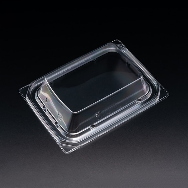 リスパック 惣菜容器 バイオ 優越 内外嵌合高蓋 16-11=OCH PBDR329 50枚/袋(ご注文単位24袋)【直送品】