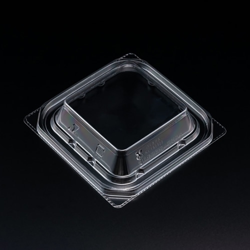 リスパック 惣菜容器 バイオ 優越 内外嵌合蓋 11-11ーOC PBDR048 50枚/袋(ご注文単位32袋)【直送品】