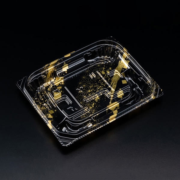 リスパック 惣菜容器 バイオ 優越 本体 15-11B はくが金 PBDR217 50枚/袋（ご注文単位30袋）【直送品】