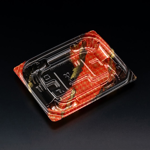 リスパック 惣菜容器 バイオ 優越 本体 15-11B ゆかし金 PBDR218 50枚/袋（ご注文単位30袋）【直送品】