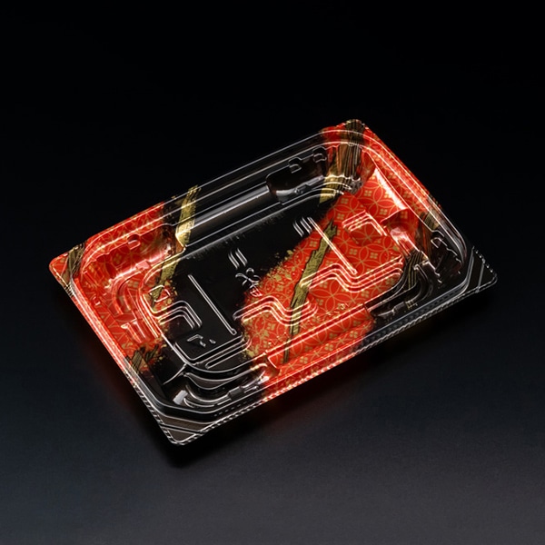 リスパック 惣菜容器 バイオ 優越 本体 17-11B ゆかし金 PBDR338 50枚/袋（ご注文単位24袋）【直送品】