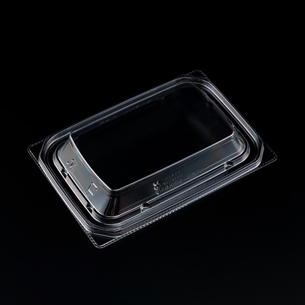 リスパック 惣菜容器 バイオ 優越 内外嵌合蓋 17-11ーOC PBDR368 50枚/袋（ご注文単位24袋）【直送品】