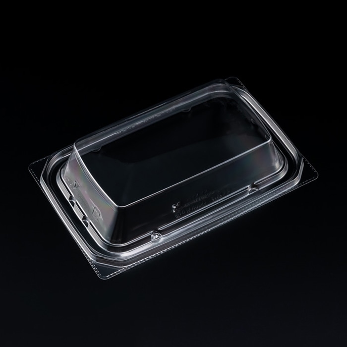 リスパック 惣菜容器 バイオ 優越 内外嵌合高蓋 18-11B-OCH PBDR449 50枚/袋（ご注文単位24袋）【直送品】