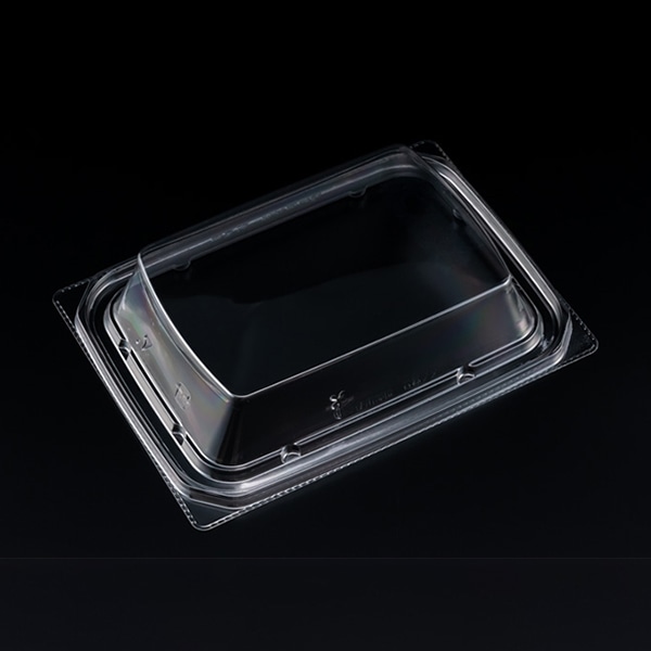 リスパック 惣菜容器 バイオ 優越 内外嵌合高蓋 18-13ーOCH PBDR489 50枚/袋(ご注文単位18袋)【直送品】