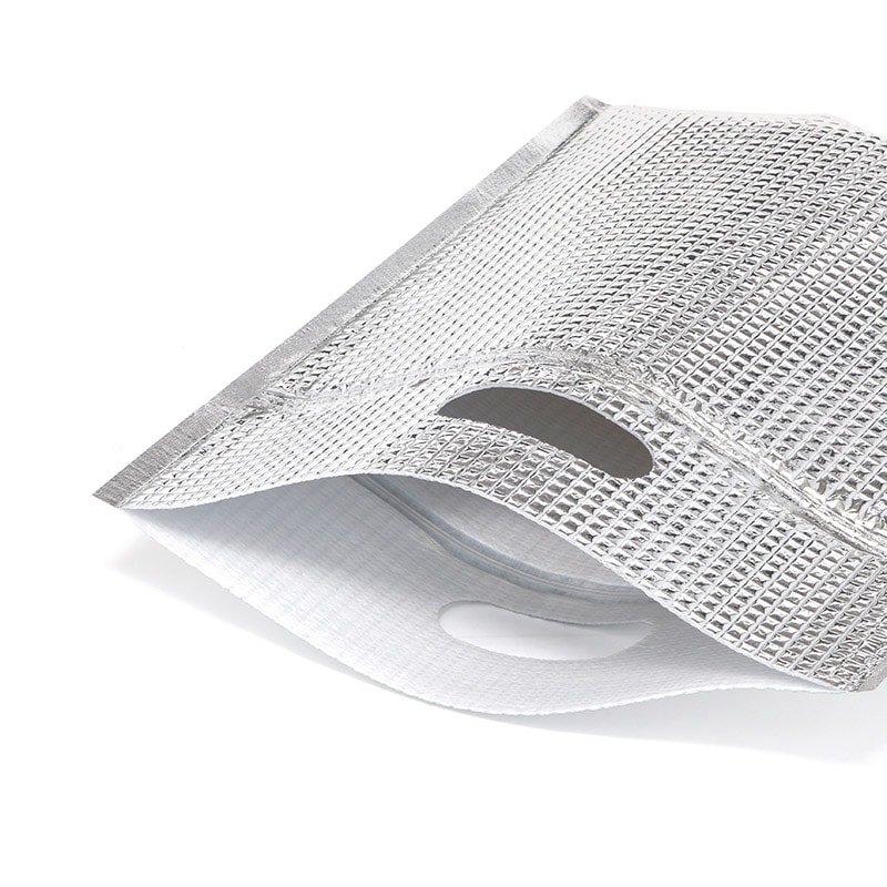 モロフジ 保冷平袋 ジップ付き M 10枚/袋