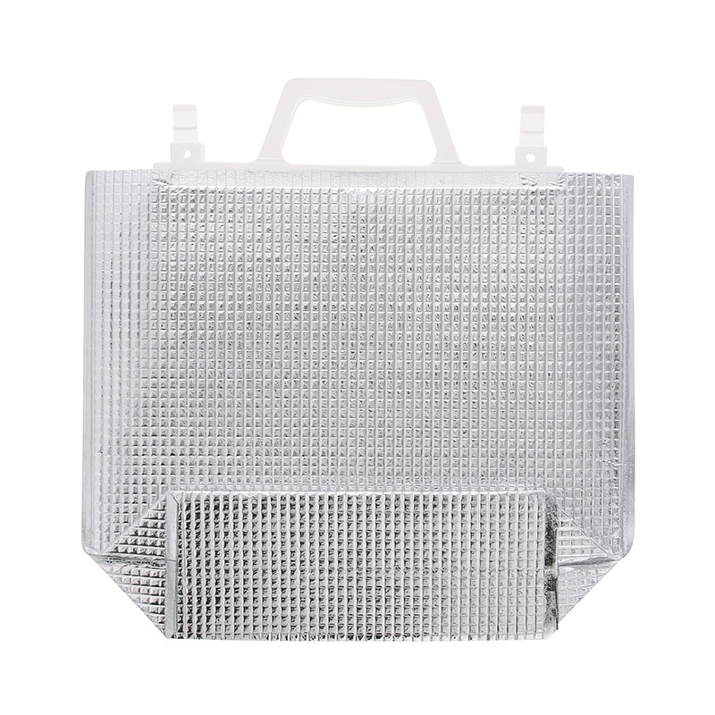 モロフジ 手提げ保冷角底袋 アイスS 白取手 200枚/箱(ご注文単位1箱)【直送品】