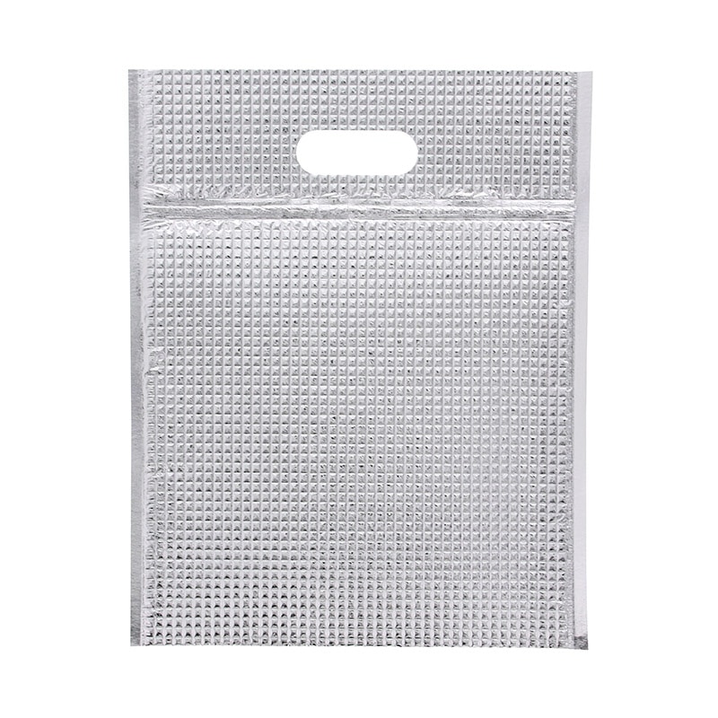 モロフジ 保冷平袋　ジップ付き M　400枚/箱（ご注文単位1箱）【直送品】