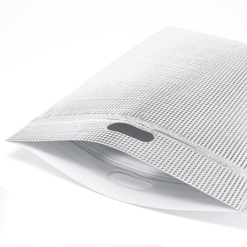 モロフジ 保冷平袋 ジップ付き LL 200枚/箱(ご注文単位1箱)【直送品】