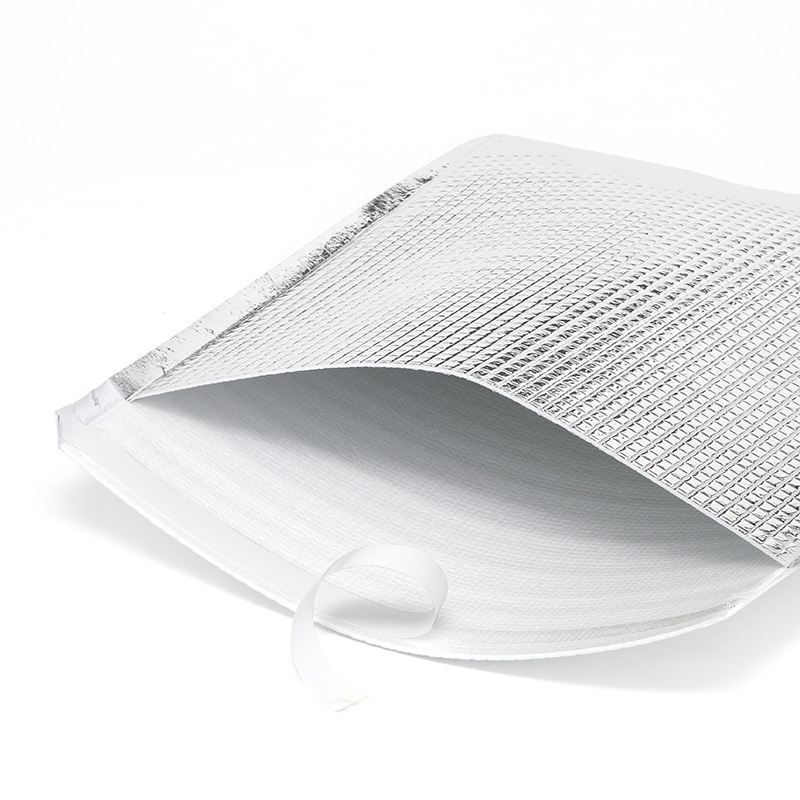 モロフジ 保冷平袋 封筒型 テープ付き M 400枚/箱(ご注文単位1箱)【直送品】