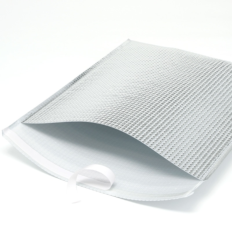 モロフジ 保冷平袋 封筒型 テープ付き L 300枚/箱(ご注文単位1箱)【直送品】