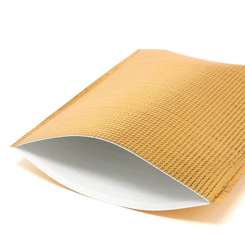 モロフジ 保冷平袋　ゴールド L　300枚/箱（ご注文単位1箱）【直送品】