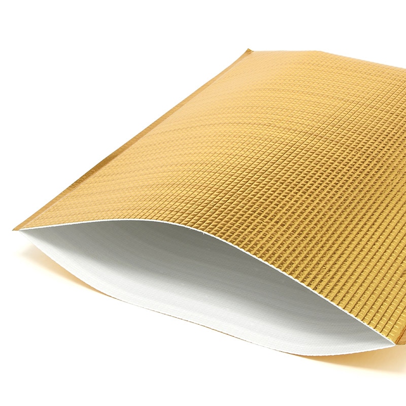 モロフジ 保冷平袋 ゴールド LL 200枚/箱(ご注文単位1箱)【直送品】