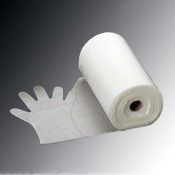 東京パック エンボス　手袋　#30（五本絞り）500枚ロール巻 S　30μ  1袋（ご注文単位1袋）【直送品】