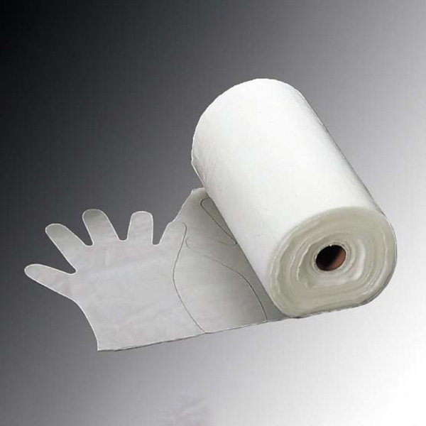 東京パック エンボス　手袋　#30（五本絞り）500枚ロール巻 L　30μ  1袋（ご注文単位1袋）【直送品】