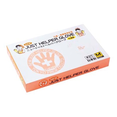 東京パック ニュージャスト　ヘルパーグローブ（500枚入）SS   1個（ご注文単位1個）【直送品】