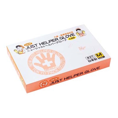 東京パック ニュージャスト　ヘルパーグローブ（500枚入）L   1個（ご注文単位1個）【直送品】