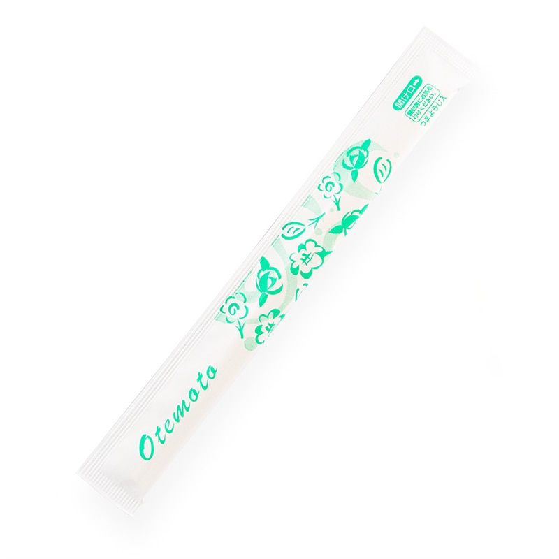 コンドル産業 割りばし アスペン元禄箸　味彩　グリーン　完封 8寸　楊枝入り 815355　100膳/袋（ご注文単位40袋）【直送品】