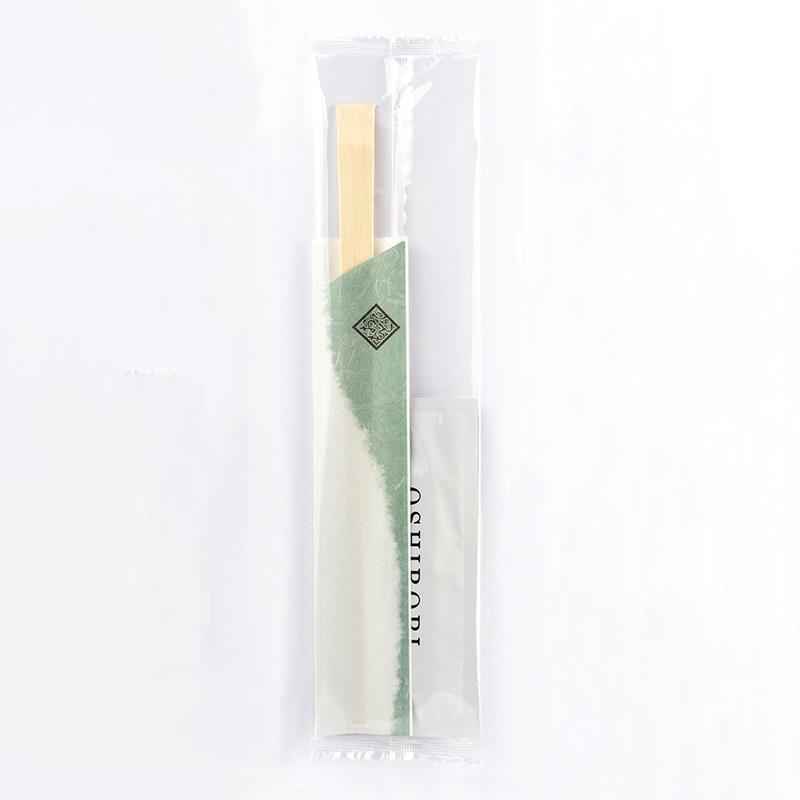 コンドル産業 割りばし 松天削　和柄グリーン　3点セット 9寸 950002　250膳/袋（ご注文単位1袋）【直送品】