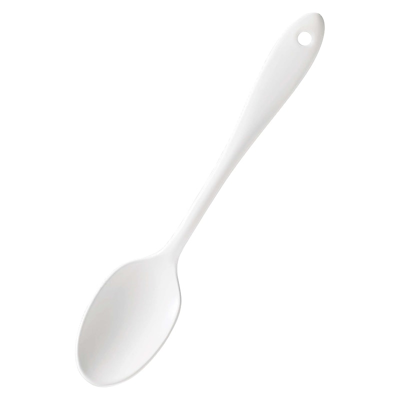 ホーローカトラリー ナポリ(ホワイト) コーヒースプーン 1個(ご注文単位1個)【直送品】