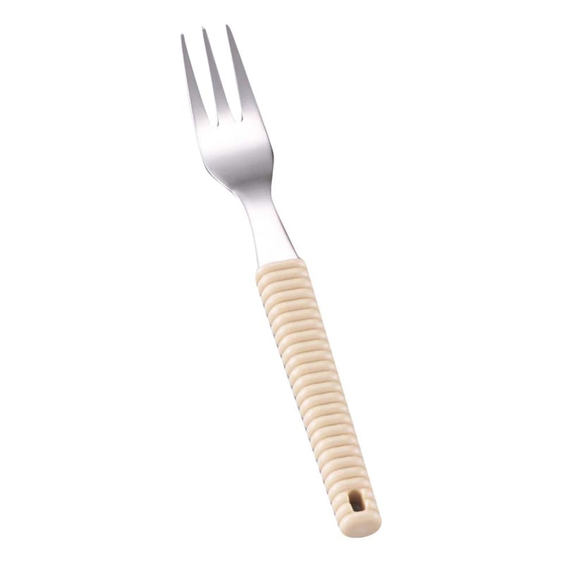 ワダコーポレーション 18-8 味道楽 ヒメフォーク アイボリー 1個(ご注文単位1個)【直送品】