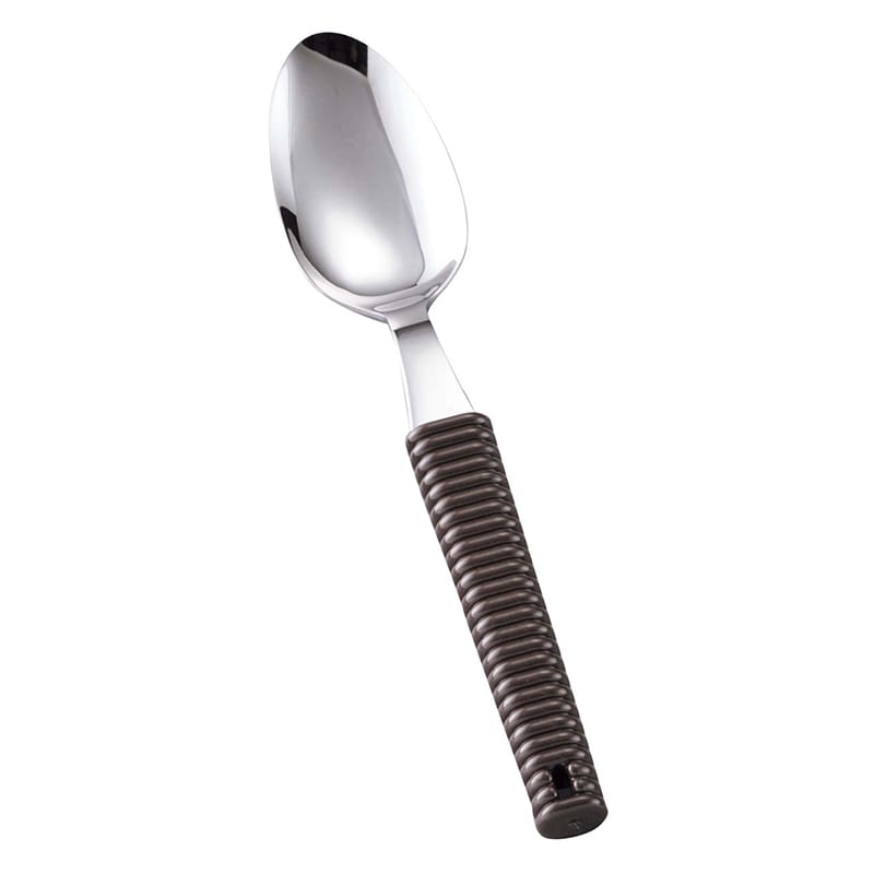 ワダコーポレーション 18-8　味道楽　デザートスプーン　ブラウン   1個（ご注文単位1個）【直送品】