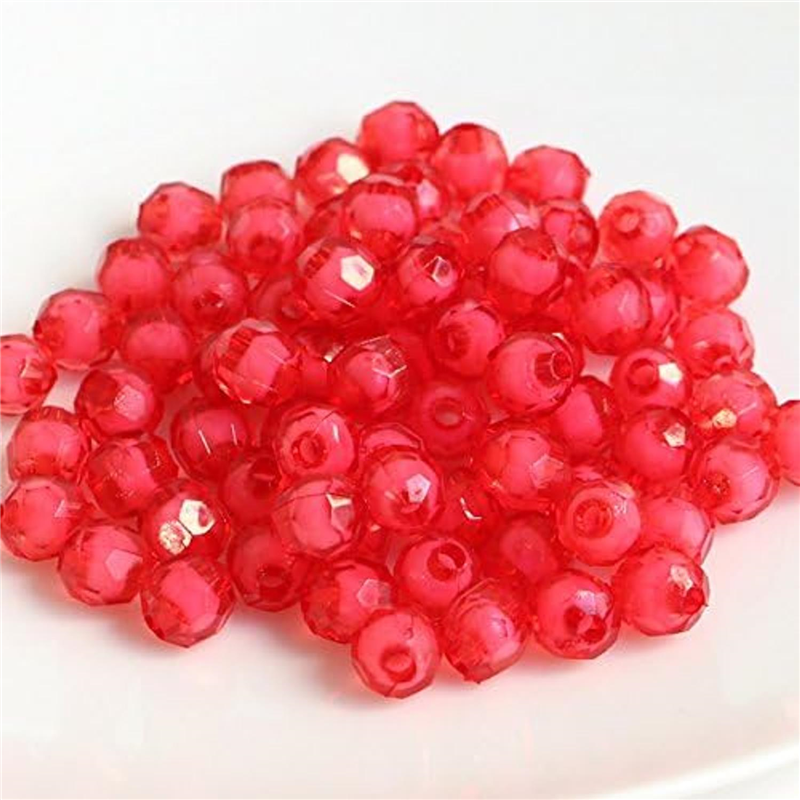 島村 ニューカットビーズ 100個入り 8mm ホワイト ASH-NC8-1 1袋（ご注文単位1袋）【直送品】