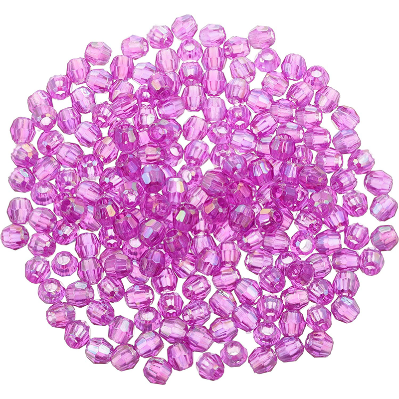 島村 カットビーズ 200個入り デラックスDX 8mm パープル ASH-DX8C-13 1袋（ご注文単位1袋）【直送品】