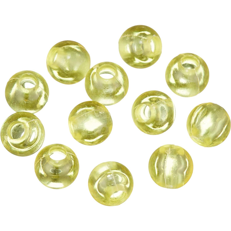 島村 丸ビーズ 200個入り ST8mm イエロー ASH-ST8M-5 1袋（ご注文単位1袋）【直送品】