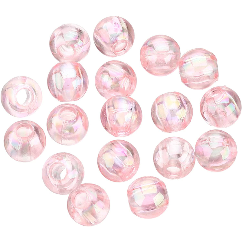 島村 丸ビーズ 200個入り デラックスDX 8mm うすピンク ASH-DX8M-2 1袋（ご注文単位1袋）【直送品】