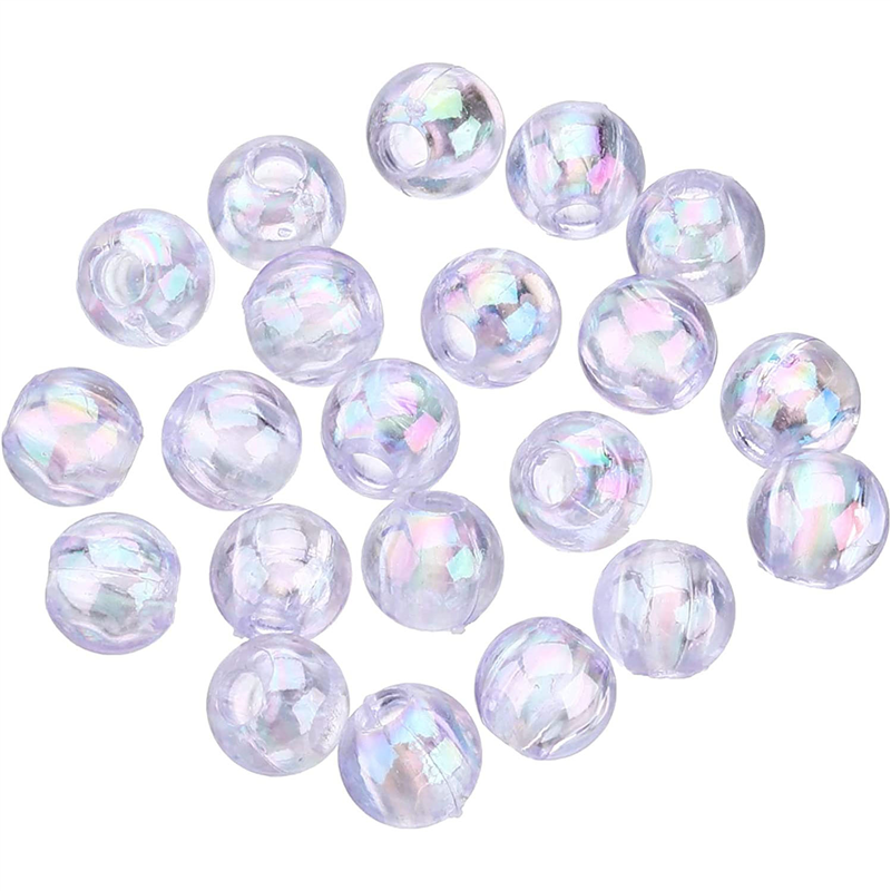 島村 丸ビーズ 200個入り デラックスDX 8mm パープル ASH-DX8M-9 1袋（ご注文単位1袋）【直送品】