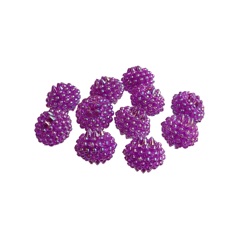 島村 ベリービーズ 20個入り DX 15mm パープル ASH-BL15-8 1袋（ご注文単位1袋）【直送品】