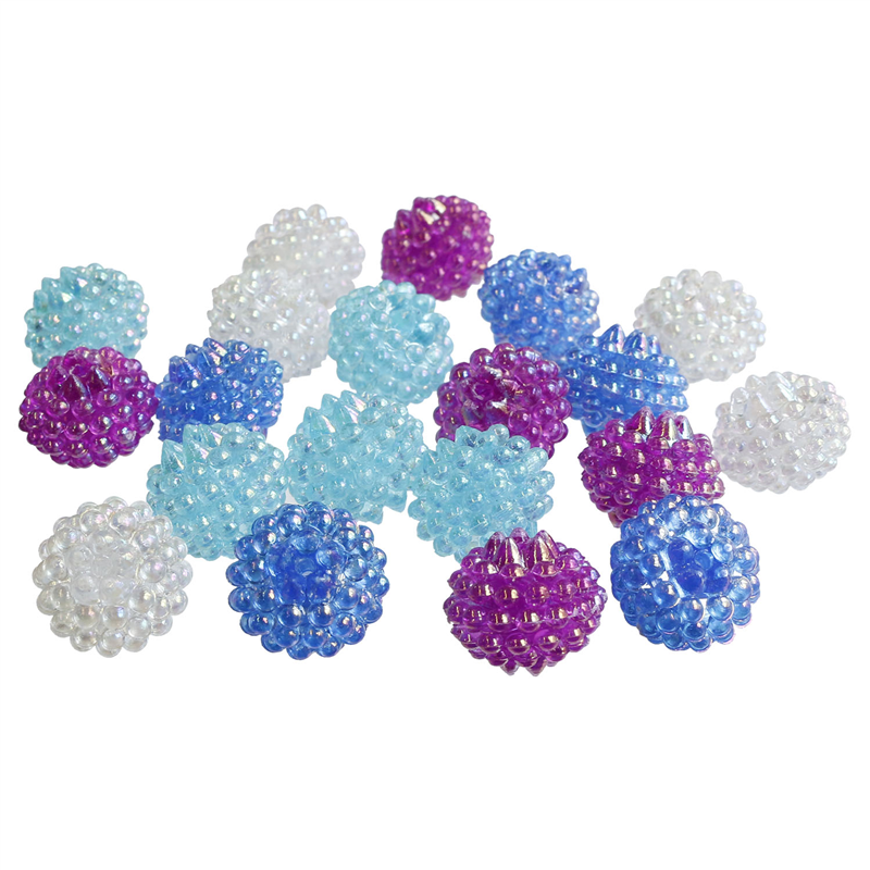 島村 ベリービーズ 30個入り DX 10mm ブルー・パープル系 ASH-BL10-M4 1袋（ご注文単位1袋）【直送品】