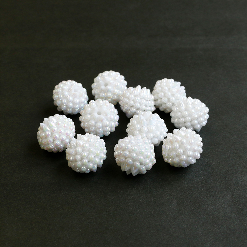 島村 ベリービーズ 50個入り DX 8mm オーロラ ASH-BL8-10 1袋（ご注文単位1袋）【直送品】