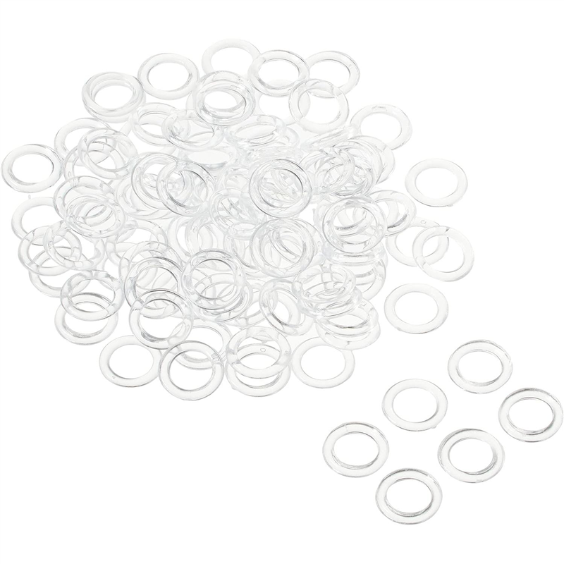 島村 シマムラ プラスチックリング 100個入り 15mm 透明 SSH-PR15 1袋(ご注文単位1袋)【直送品】