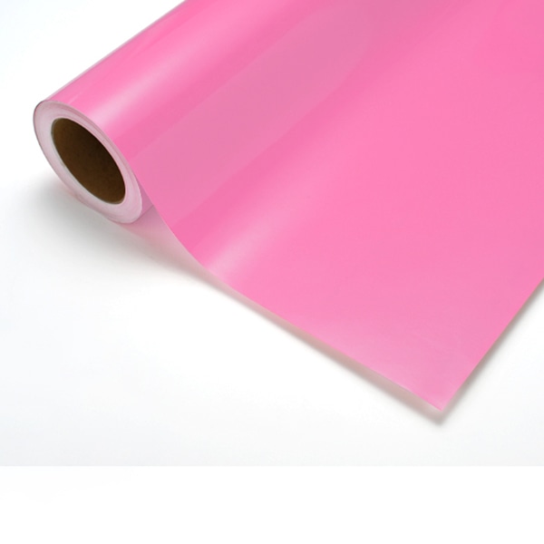 中川ケミカル 装飾用シート カッティングシート 透明色 112C ピンク 1個(ご注文単位1個)【直送品】