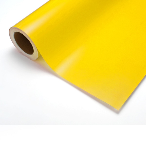 中川ケミカル 装飾用シート カッティングシート 透明色 321C レモンイエロー 1個(ご注文単位1個)【直送品】