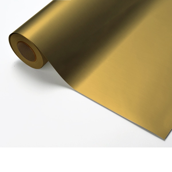 中川ケミカル 装飾用シート カッティングシート メタリック HLー83 ヘアライン金艶 1個(ご注文単位1個)【直送品】