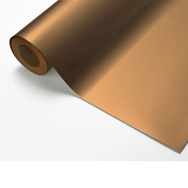 中川ケミカル 装飾用シート カッティングシート メタリック HLー84 ヘアライン銅艶 1個(ご注文単位1個)【直送品】