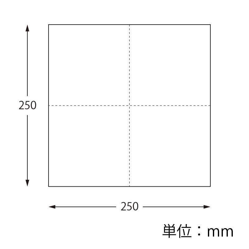 オリエンタル紙業 紙ナプキン 白無地 3プライ 250mm角 4折 S-34 40枚/束（ご注文単位50束）【直送品】