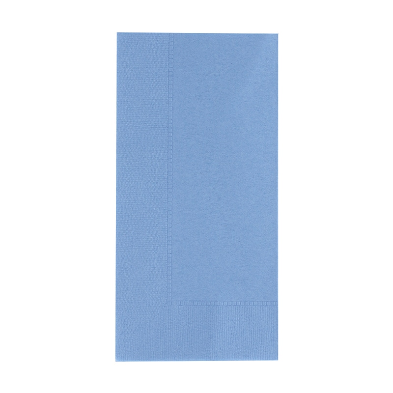 オリエンタル紙業 紙ナプキン テイスティーカラー 2プライ 445mm角 8折 LUC-28 ダークブルー 50枚/袋（ご注文単位40袋）【直送品】