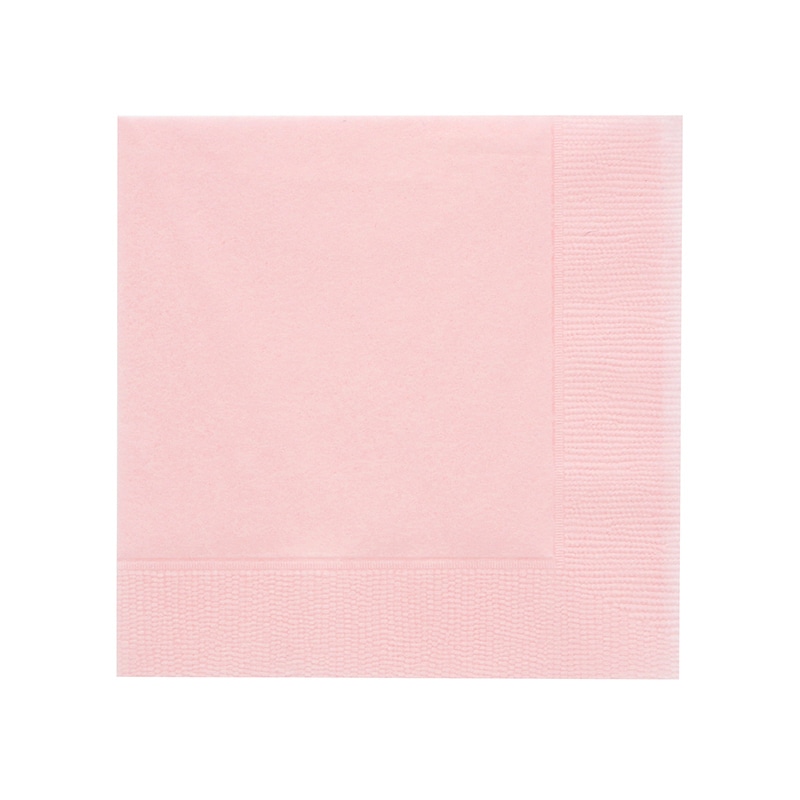 オリエンタル紙業 紙ナプキン レギュラーカラー 2プライ 245mm角 4折 SC-24 ピンク 50枚/袋（ご注文単位60袋）【直送品】