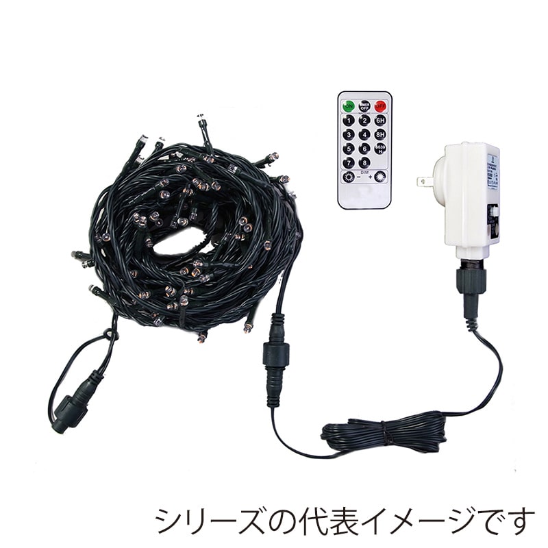 コロナ産業 LEDライト シャインライト 100球 緑球 グリーンコード ADG100G 1個(ご注文単位1個)【直送品】