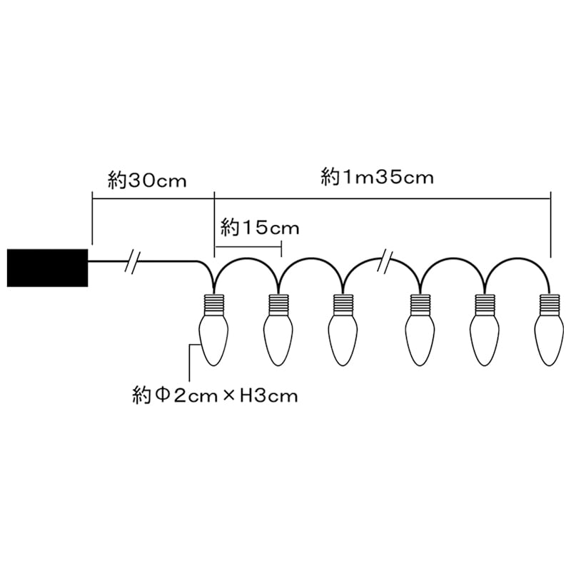 コロナ産業 レトロライト 10球 電球色 RET10 1個（ご注文単位1個）【直送品】
