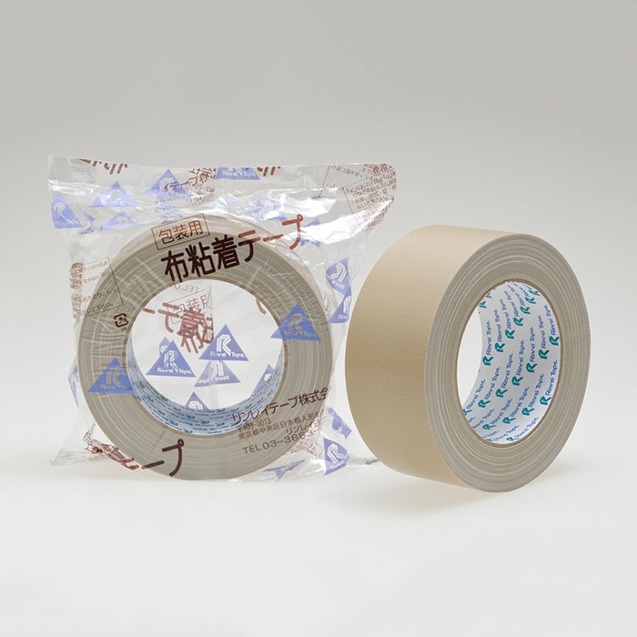 リンレイテープ 包装用 布粘着テープ 50×25 #317 30巻/箱（ご注文単位1箱）【直送品】