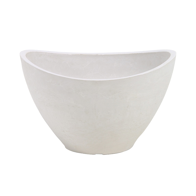 SG Wonder zone SPエコポット 舟型S ホワイトストーン 150-006W 1個（ご注文単位1個）【直送品】