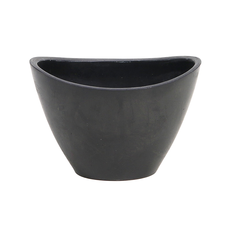 SG Wonder zone SPエコポット 舟型ミニ 黒 150-019K 1個（ご注文単位6個）【直送品】